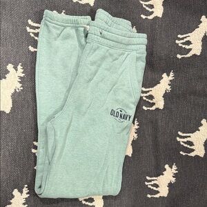 Old Navy Kids Mint Green Joggers
